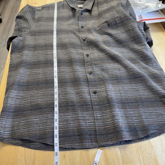Missoni Sport Vintage Long Sleeve Buttoned Shirt Stripe Textured Modern XXL EUC - Picture 15 of 16